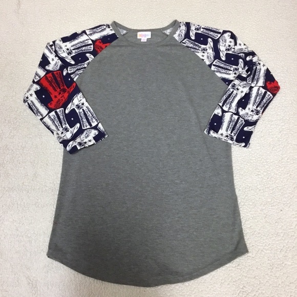 LuLaRoe Americana Randy Top - Picture 3 of 6